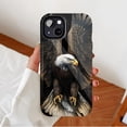 thumbnail image 2 of Eagle Design Phone Case Compatible with iPhone 11/12/13/14/15/16 (Pro Max/Plus), Bold Wildlife Art Protective Cover for Men Women Outdoors Enthusiasts, 2 of 9