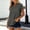 Gray1, variant on WQNVRNR Womens Collared Shirts- Casual Short Sleeve Summer V-Neck Polo Shirts Red Size L