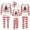 Red, variant on Odeerbi Matching Family Christmas Pajamas Sets Stripe Sleepwear Mens Xmas Printed Loungewear Tops and Pants Family Matching Jammies Set for Dad