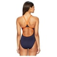 thumbnail image 4 of Tyr Swimsuit HEXA Diamondfit Navy/Orange Size 26, 4 of 4