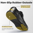 thumbnail image 5 of FitVille Men's Wide Slip-Resistant Diabetic Shoes for Men Arch Support Adjustable Dress Shoes for Swollen Foot, 5 of 8