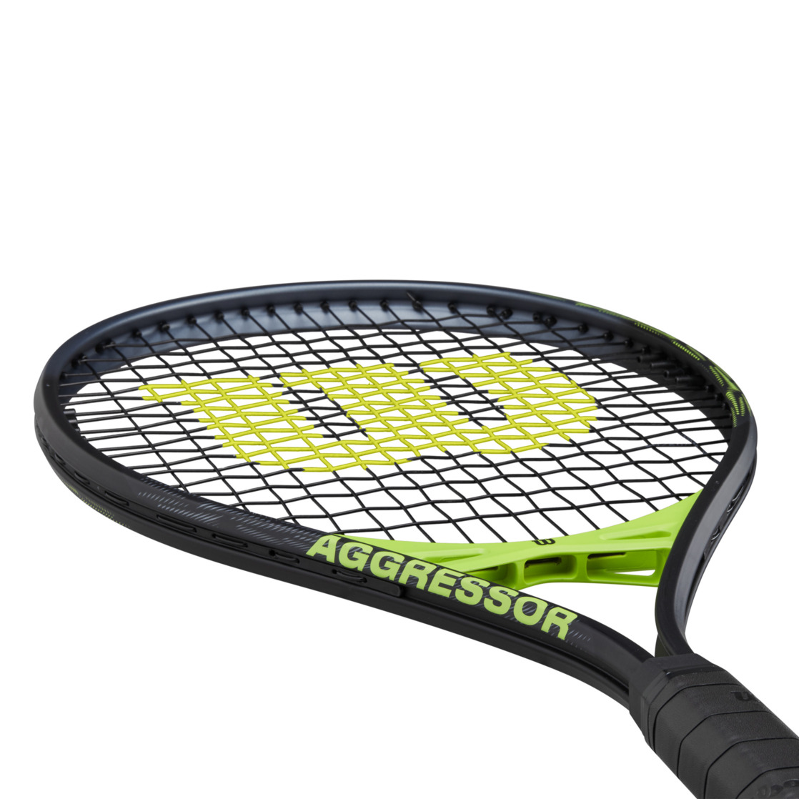 Wilson Aggressor Adult Tennis Racket Black/Green photo 5