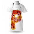 thumbnail image 3 of Letter P Apron Flower Arrangement with Gerbera Daisies Colorful Palette Alphabet P Symbol Print, Unisex Kitchen Bib Apron with Adjustable Neck for Cooking Baking Gardening, Multicolor, by Ambesonne, 3 of 3