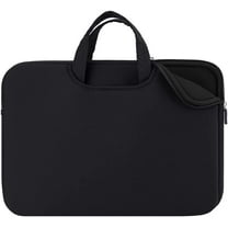 RAINYEAR Chromebook Case 11.6 Inch Laptop Sleeve Cover Compatible with 11-11.6 Notebook Computer Tablet, Protective Slim Padded Carrying Bag with Handle Strap Pocket for Men Women (Black)