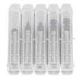 thumbnail image 2 of Brocas de rebaba lima de molienda de 5 piezas para carpintería con vástago de 1/4 de pulgada para acero para madera ANGGREK Otros, 2 of 8