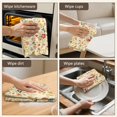 thumbnail image 6 of 2 Pcs Pioneer Flower Floral Print Pattern Kitchen Towels, Funny Microfiber Dish Towel Set, 18" X 26" Tea Towels, 6 of 6