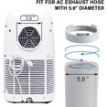 thumbnail image 2 of Air Conditioner Exhaust Hose Coupler 5.9 inch AC Unit Tube Connector Round Mobile Air Conditioning Accessories Compatible with Most Portable Air Conditioners, 2 of 5