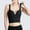 A1_Black, variant on Ribbed Knit Cropped Cami Bra V Neck Wireless Padded Longline Bralette Wide Strap Seamless Tank Top Bralette Push Up Crop Top Full Coverage One Piece Sports Yoga Running Tshirts Bras Blue S