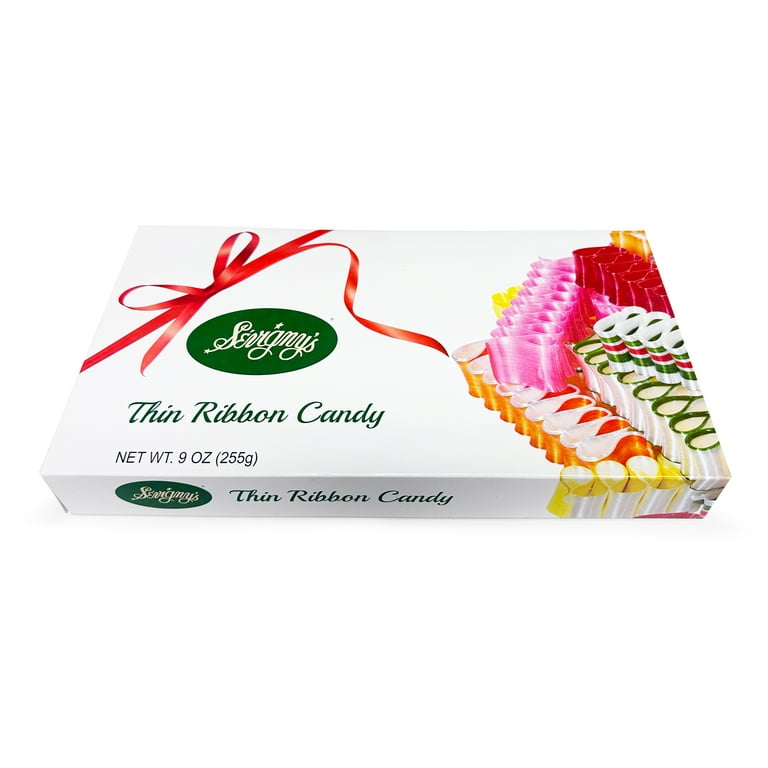 Sevigny's Unique Christmas Assorted Ribbon Candy Gift Box, 9 oz