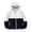 White, variant on Unisex Lightweight Windbreaker Jacket Hooded Outdoor Rain Coat with Pockets Grey XL