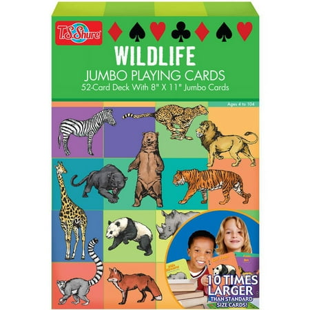 T.S. Shure Wildlife Jumbo Playing Cards