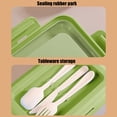 thumbnail image 4 of sruoe Bento Box, Lunch Boxes for Adults, bento box lunch, Portable Leakproof Heated Bento Container, Microwave Safe Heated Lunch Boxes for Storage Home Office Work Study, Plastic, 4 of 6