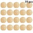 thumbnail image 2 of Parrot Chew Ball Natural 10PCS Decorative Rattan Ball Vine Ball Bird Chewing Toy, 2 of 10