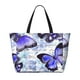 thumbnail image 2 of Fotbe Butterflies Bolsa de Viaje para Playa - Resistente al Agua, Bolsa Tote de Gran Capacidad y Ligera con 7 Bolsillos para Mujeres y Hombres, 2 of 7