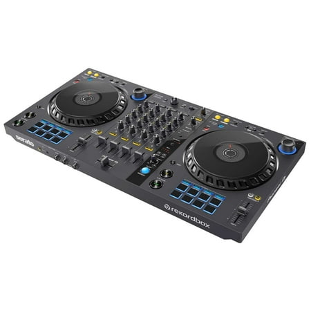 Pioneer DJ DDJ-FLX6 DJ Controller with EVA Molded Hard-Shell Bag Package