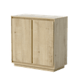 thumbnail image 5 of EYYTHUNG Buffet Storage Cabinet, Sideboard Accent Cabinet, Modern Credenza, 31.5 x 15.75 x 31.1 in, Light Oak, 5 of 7