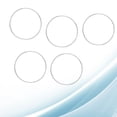 thumbnail image 2 of PTOOTP 3Pcs Silver Electroplated Metal Ring for Dreamcatcher and Handmade Craft Frames, 2 of 8
