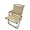Natural, variant on Patio Furniture Comfy Foldable and Portable Chair with Armrests Aluminium Frame, Travel Kermit Chair Easy to Fold and Carry,Set of 4,Outdoor Sofa