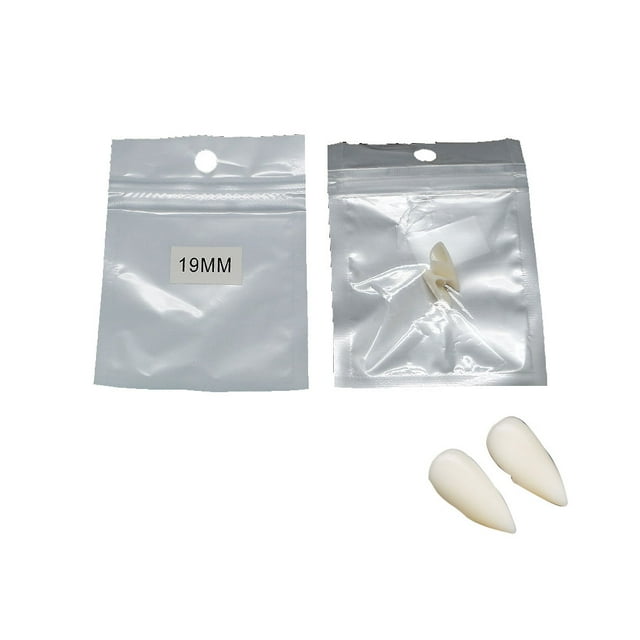 Vogacara 12 Uds de vampiro Día de Todos los accesorios de diente falso adornos accesorio de mascarada suministros para el hogar regalos cuidado de los oídos tipo 11 Vogacara CE011457-20B