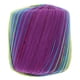 thumbnail image 2 of 1 rollo de hilo de algodón degradado teñido en segmentos de color, hilo para tejer a mano, bufanda, gorro, chal, 133 m, para tejer a mano, suéter, manta, disfraz (arcoíris), 2 of 7