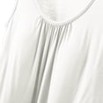 thumbnail image 4 of Ashirexll Tank Tops for Women Fashion Summer Casual Solid Color Loose Round Neck Tank with Built in Bra, 4 of 6