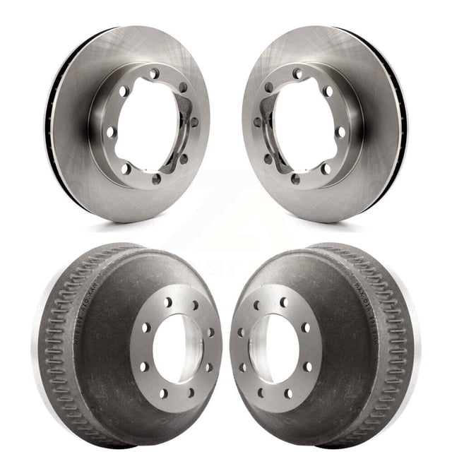 CMX Front Rear Disc Brake Rotors Drums Kit for Car GMC K2500 Chevrolet K3500 Suburban K8-101967