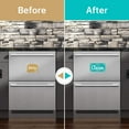thumbnail image 4 of YAOMOBB Washer Magnet Reversible Dishwasher Magnet Double Sided Large Letters Kitchen and Microwave Accessories, 4 of 5