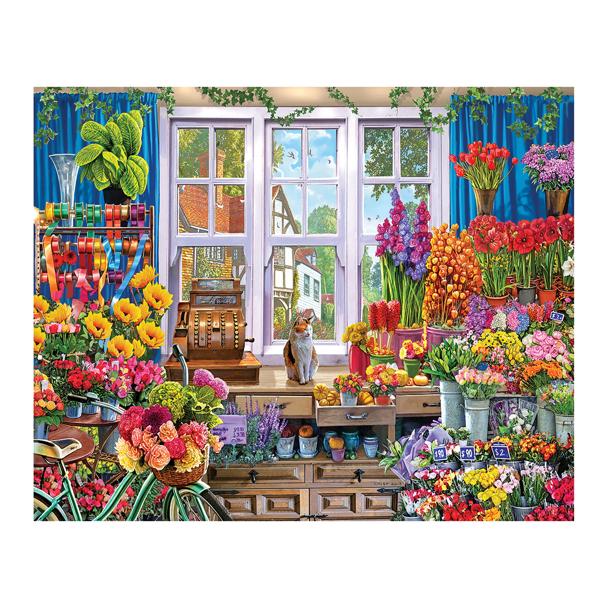 Page Publications Collection Flower Shop Jigsaw Puzzles 1000 Pieces Kids Adults 