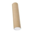 thumbnail image 4 of Thick Mailing Tubes with Caps Express Durable Packing Tubes Drawing Storage Tubes Poster Tube for Art Shipping Storage Container, 70cm, 4 of 10