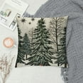 thumbnail image 2 of GOSMITH  Christmas Throw Pillows Covers,Christmas Tree Pillows Decorative Throw Pillow,Snowflakes Pillows Cases,Green and Grey Xmas Cushion Covers Decor Couch Sofa, 2 of 5