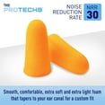 thumbnail image 2 of Flents Quiet Foam Ear Plugs, 5 Count, 2 of 5