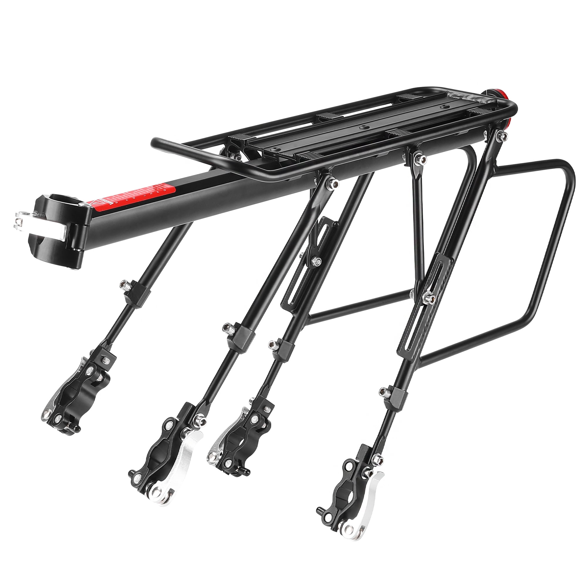 West Biking Bike Cargo Rack 220Lb Rear Mount Quick Release Aluminum