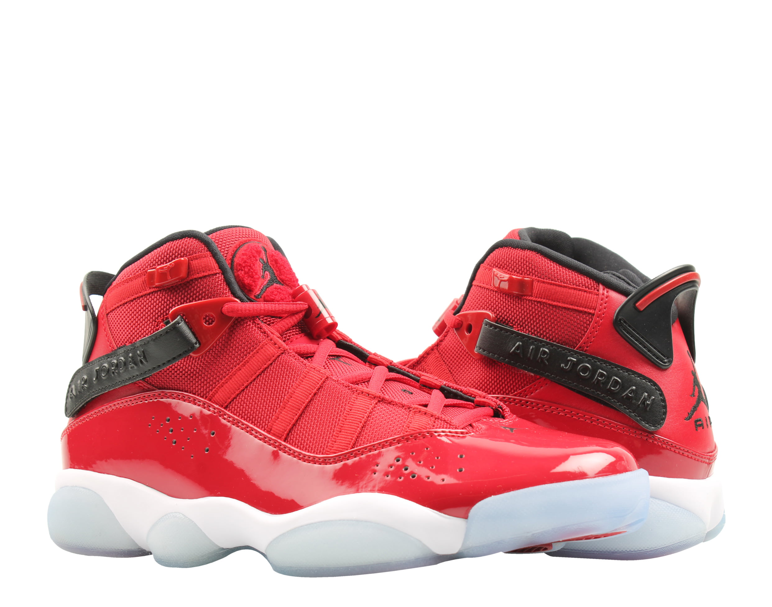 Jordan - Nike Air Jordan 6 Rings Gym Red/Black-White Men's ...
