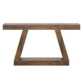 thumbnail image 4 of Fnova 55" Farmhouse Console Table, 2-Tier Storage Sofa Table, Long Wood Entryway Table for Hallway, Living Room, Easy Assembly, 4 of 12