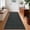 Black, variant on DSstyles Modern Blue Runner Rugs, 2*6FT, Non-Slip Backing