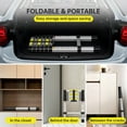 thumbnail image 5 of Huisuilinss Telescopic Ladder,6.6FT Aluminum Telescoping Ladder with Non-Slip Feet, Portable Multi-Purpose Extension Ladder for Home, RV, Loft, Outdoor Work,330lb Capacity, 5 of 7