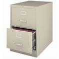 thumbnail image 1 of Pemberly Row 26.5"D Metal 2 Drawer Legal Width Vertical Filing Cabinet Putty, 1 of 6