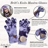 Britt’s Knits Women’s Tie Dye Knit Beanie – Winter Skull Cap, Cuffed, Warm & Stretchy