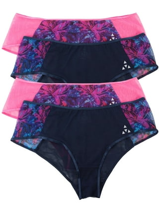 Balanced Tech Women's Soft Cotton Bikini Panties Underwear 3 Pack