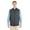BLK/ DK CHRCOAL, variant on Harriton M776 Men's Dockside Interactive Reversible Freezer Vest