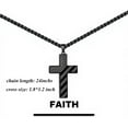 thumbnail image 6 of 10-18 Years Old Birthday Gifts for Men, Black Cross Necklace Birthday Decorations for Men, Son, Grandson, Nephew, 6 of 7