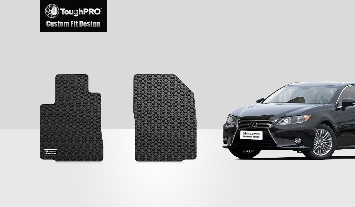 ToughPRO Two Front Mats Compatible with LEXUS ES350 All Weather