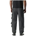 thumbnail image 5 of asjyhkr Men Cargo Pants with Multi Pockets Drawstring Elastic Waist Outdoor Hiking Work Pants, 5 of 7
