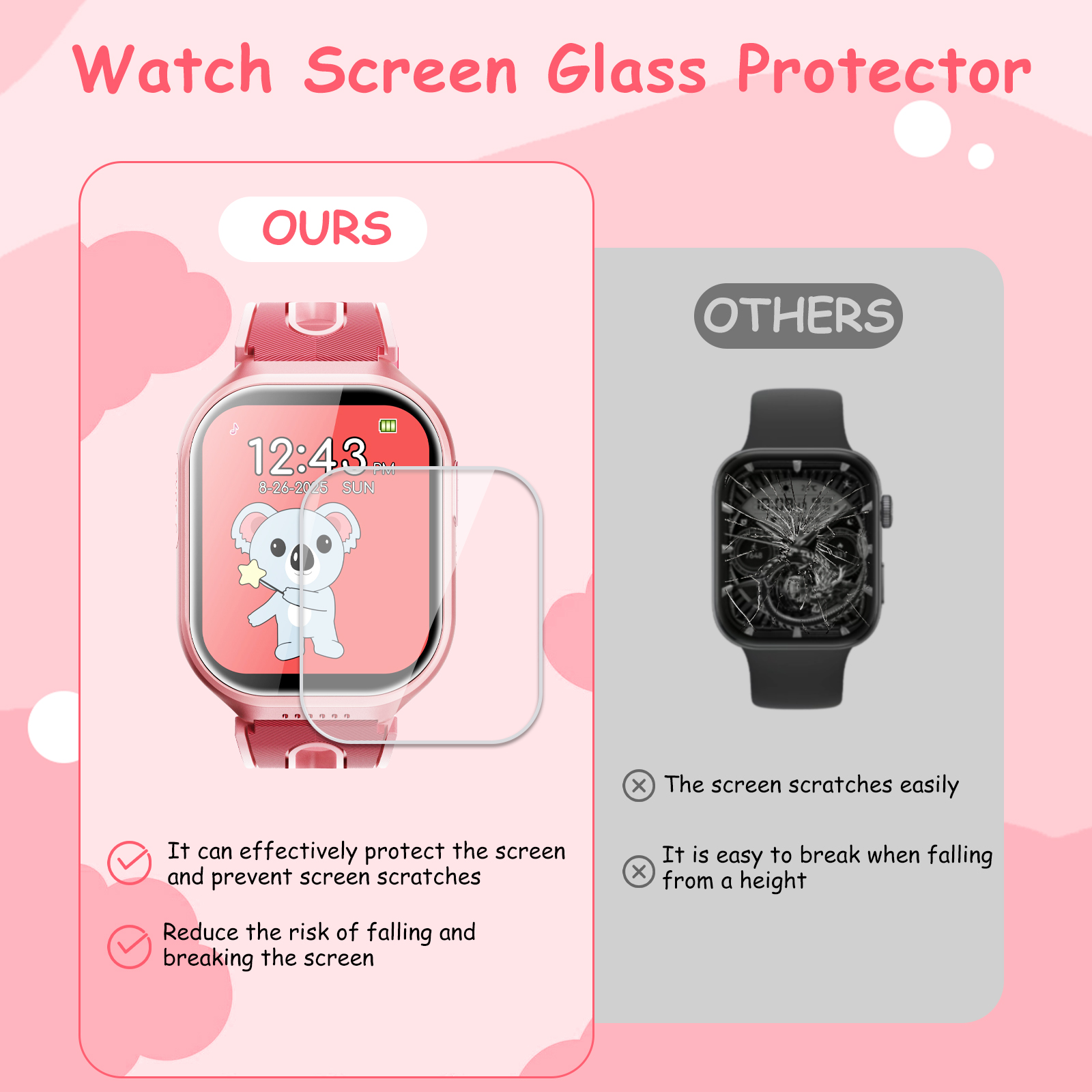 IKT Kids Smartwatch – Pink photo 3