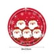 thumbnail image 3 of Platos de papel de Papá Noel, vajilla de copo de nieve de invierno para fiestas, vajilla para fiestas de cumpleaños, 3 of 5
