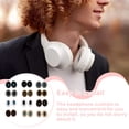 thumbnail image 4 of Almohadillas Methold para Auriculares Cancelación de Ruido Beige+Negro, 4 of 6
