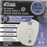 Nighthawk smoke and carbon monoxide detector