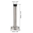 thumbnail image 2 of Tope de Puerta 43x120mm 201 Acero Inoxidable Cepillado Color Plata, 2 of 5