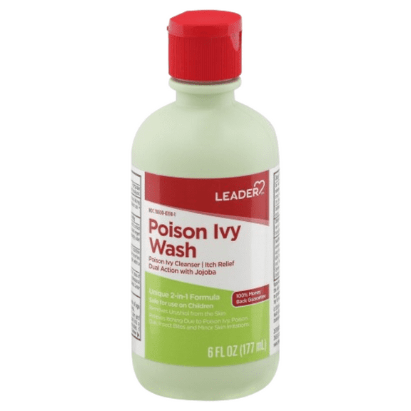 Leader Poison Ivy Wash 2-in-1 Formula, 6 fl oz