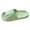 Green, variant on Aayomet Platform Sandals Women Cloud Slides For Women And Men Shower Slippers Bathroom Sandals Extremely Comfy Cushioned Thick,Pink 7